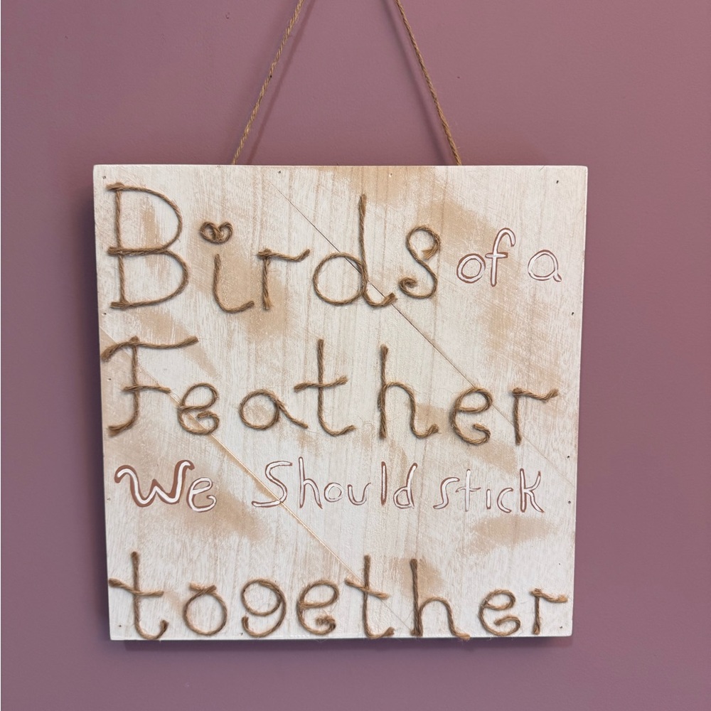Rustic Wall Art with Inspirational Quote